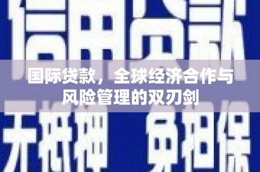 狮子山国际贷款，全球经济合作与风险管理的双刃剑