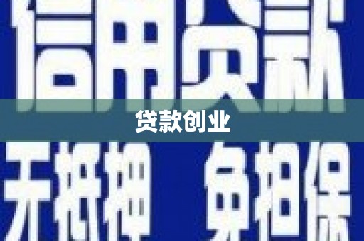 狮子山贷款创业