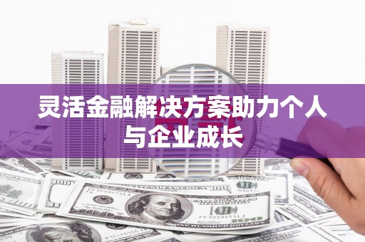 狮子山灵活金融解决方案助力个人与企业成长