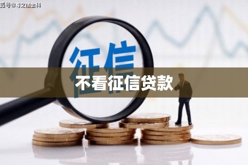 狮子山不看征信贷款