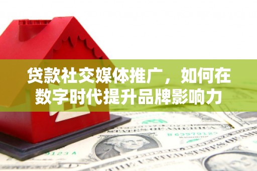 狮子山贷款社交媒体推广，如何在数字时代提升品牌影响力