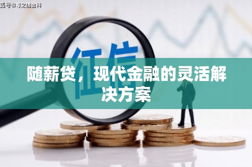 狮子山随薪贷，现代金融的灵活解决方案