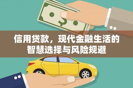 狮子山信用贷款，现代金融生活的智慧选择与风险规避