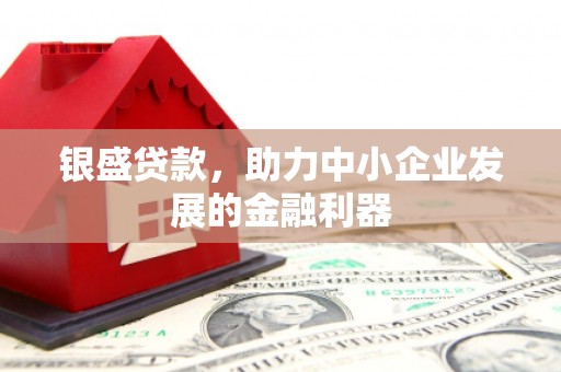 狮子山银盛贷款，助力中小企业发展的金融利器
