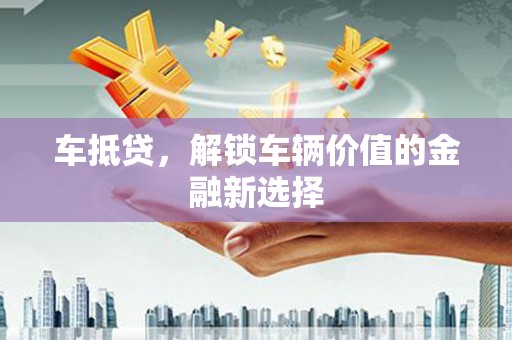 狮子山车抵贷，解锁车辆价值的金融新选择