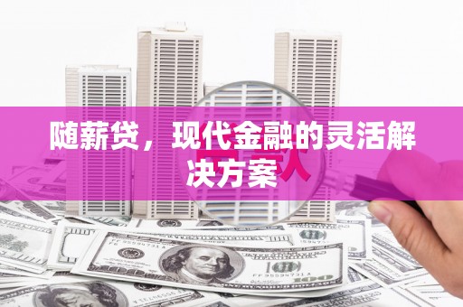 狮子山随薪贷，现代金融的灵活解决方案