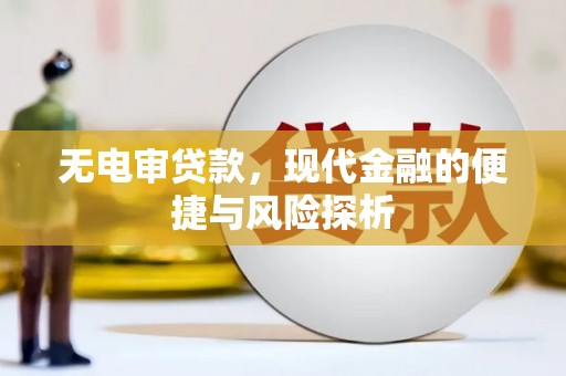 狮子山无电审贷款，现代金融的便捷与风险探析