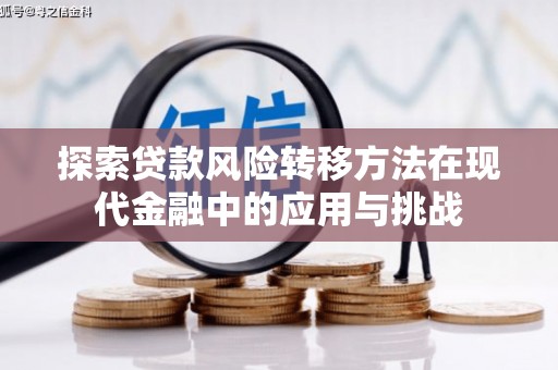 狮子山探索贷款风险转移方法在现代金融中的应用与挑战