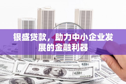 狮子山银盛贷款，助力中小企业发展的金融利器