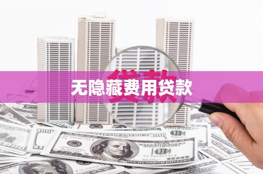 狮子山无隐藏费用贷款