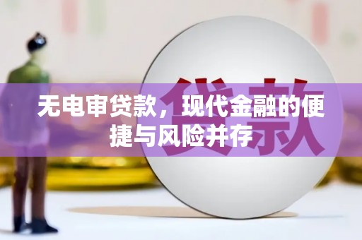 狮子山无电审贷款，现代金融的便捷与风险并存