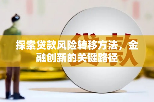 狮子山探索贷款风险转移方法，金融创新的关键路径