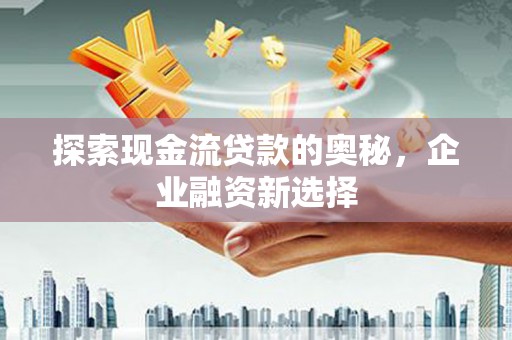 狮子山探索现金流贷款的奥秘，企业融资新选择