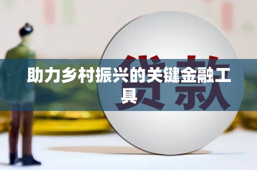 狮子山助力乡村振兴的关键金融工具