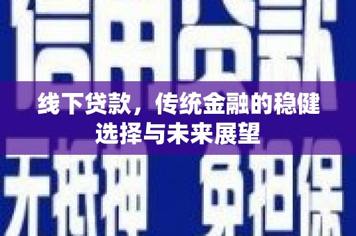 狮子山线下贷款，传统金融的稳健选择与未来展望