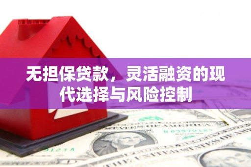 狮子山无担保贷款，灵活融资的现代选择与风险控制