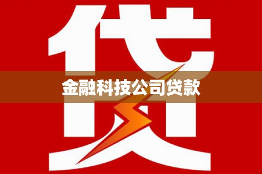 狮子山金融科技公司贷款