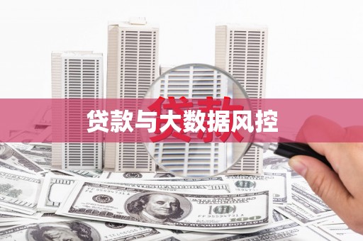 狮子山贷款与大数据风控